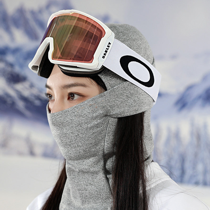 Masque de tête en velours coupe-vent pour le ski