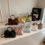 Bolso de hombro con forma de nube plisada Niche para mujeres