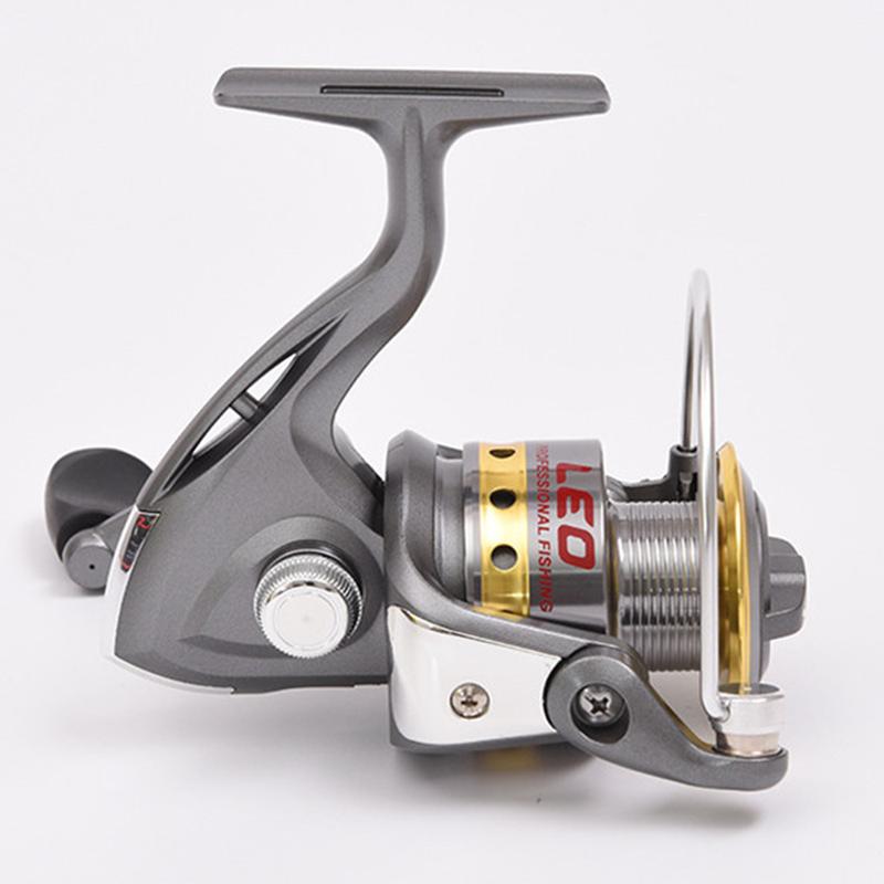 LEO Half Metal Fishing Spinning Reel - 8BB, 5.5:1 Speed Ratio