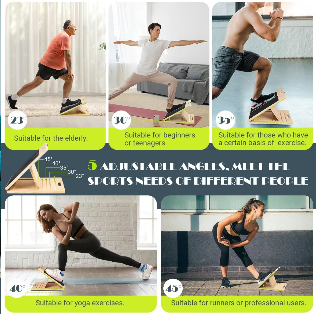 FlexSlope Calf Stretch Board - Korvel