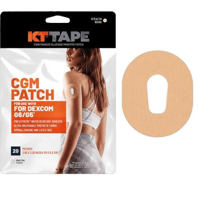 Premium Continuous Glucose Monitor Patches - 20 Count
