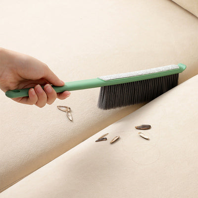 Household Sweeping Bed Brush Broom Long Handle Soft Brush Cleaning Sofa Carpet Dust Brush - Korvel
