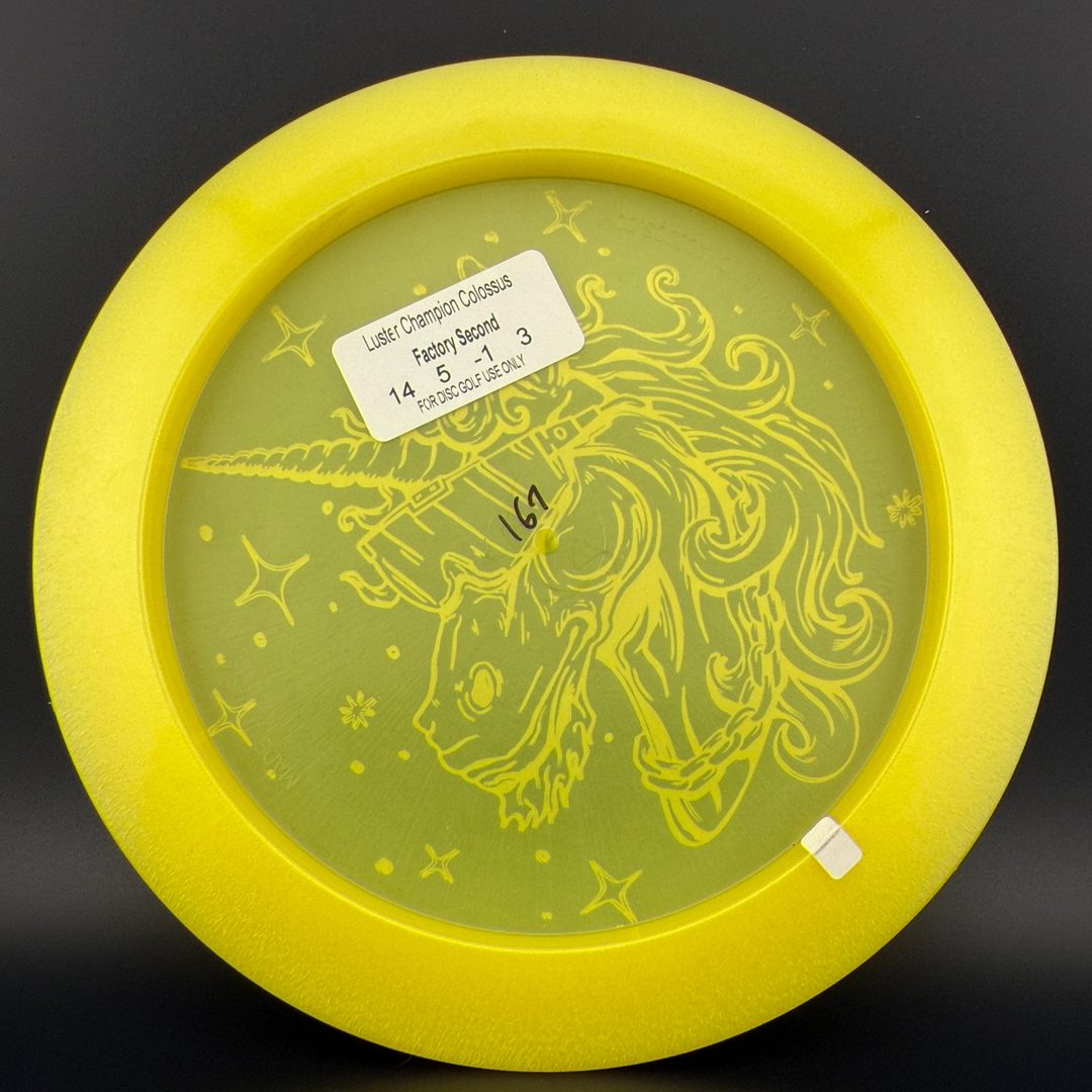 Luster Champion Colossus F2 - Unicorn Double Stamp Disc