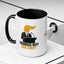 Promises Kept, Hair Swept Two-Tone Coffee Mug