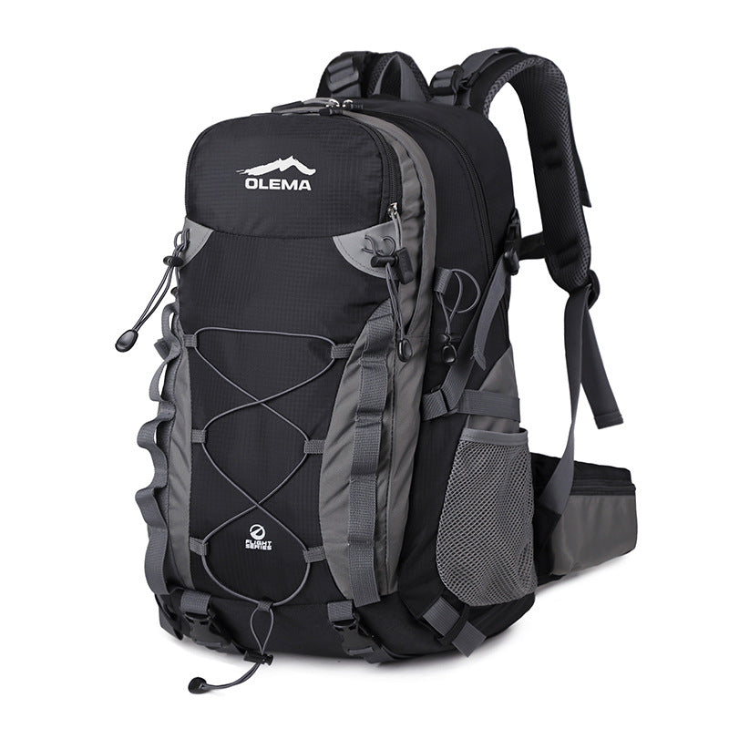 Large-Capacity Water-Resistant Travel Backpack