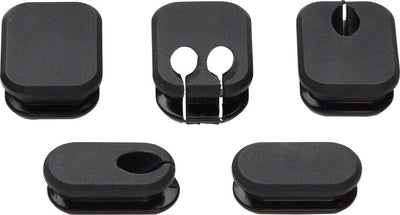 Salsa Thick Frame Plugs for Internal Cable Routing - 5-Pack