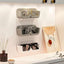 Glasses storage rack wall mounted non perforated decorative wall display sunglasses storage rack storage box - Korvel