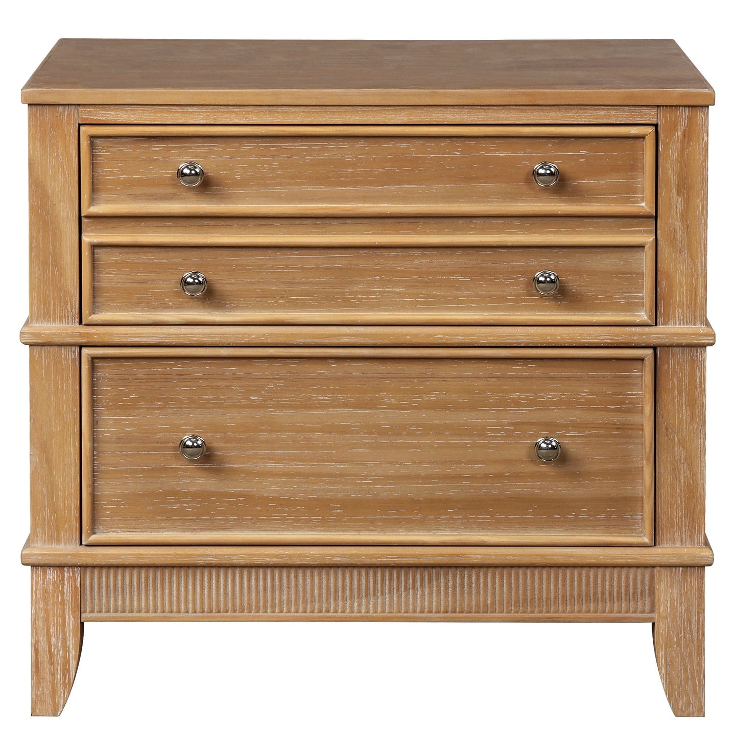 Hazel 3-Drawer Hazel 3-Drawer Side Table for Living Room Hallway Entryway - Korvel
