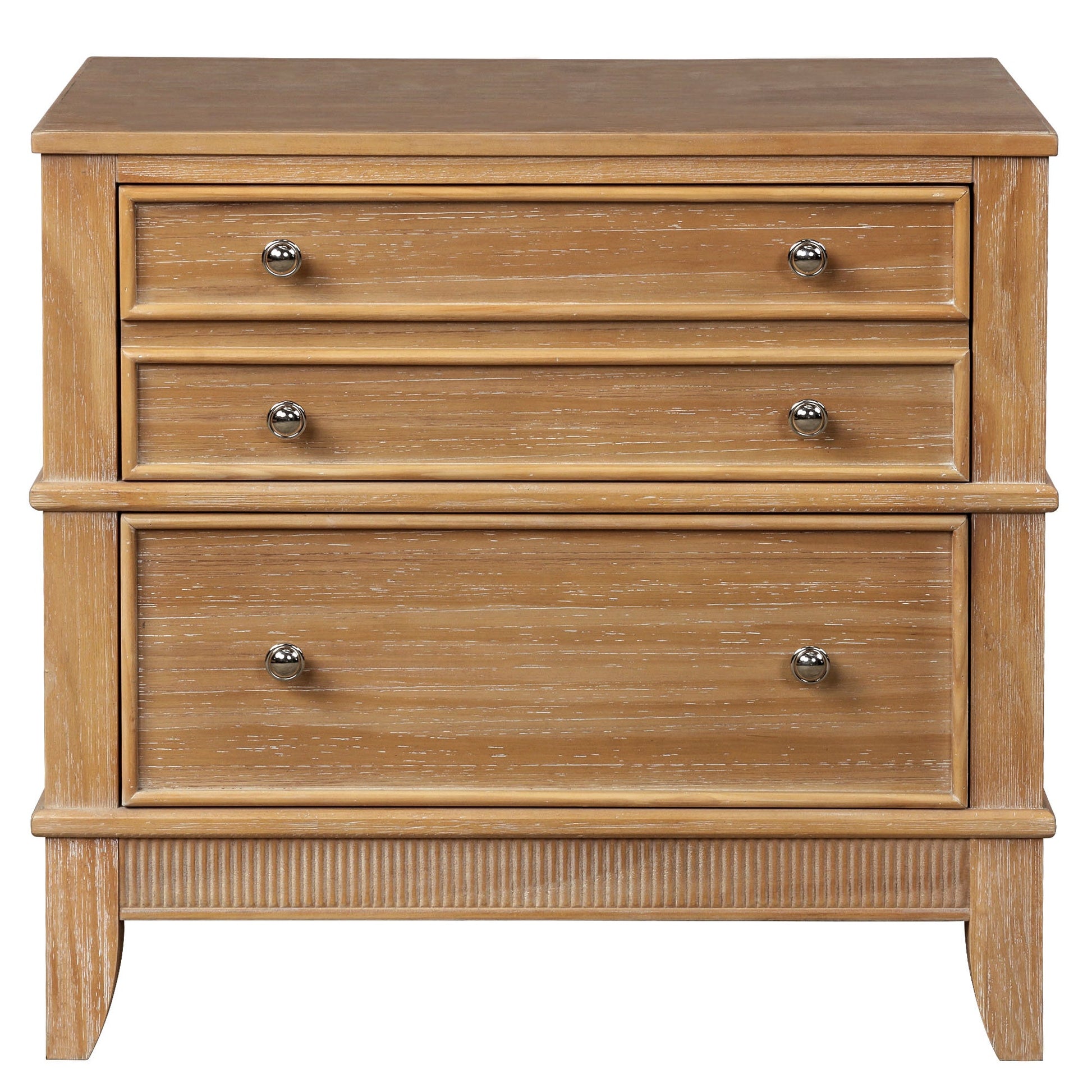 Hazel 3-Drawer Hazel 3-Drawer Side Table for Living Room Hallway Entryway - Korvel
