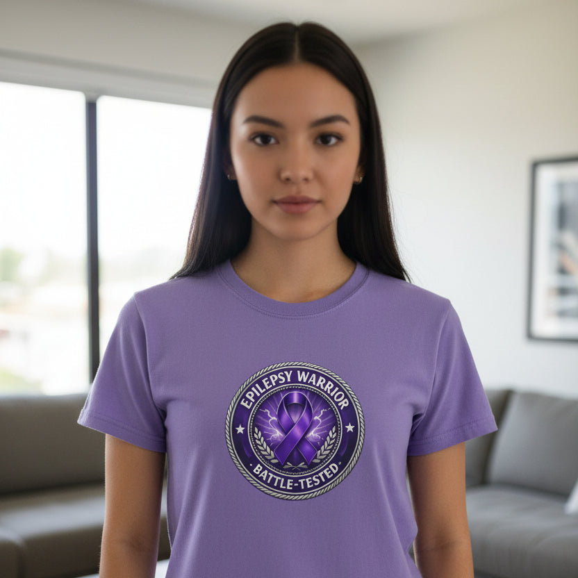 Epilepsy Warrior Awareness T-Shirt