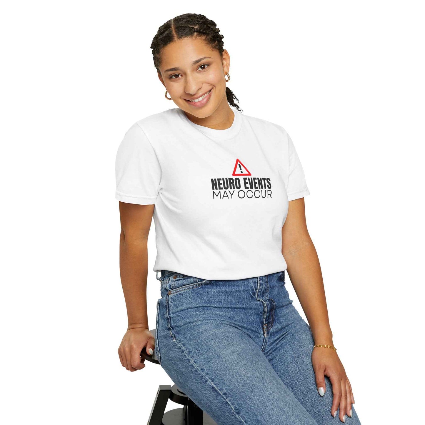 Neuro Events May Occur T-Shirt | Epilepsy Awareness