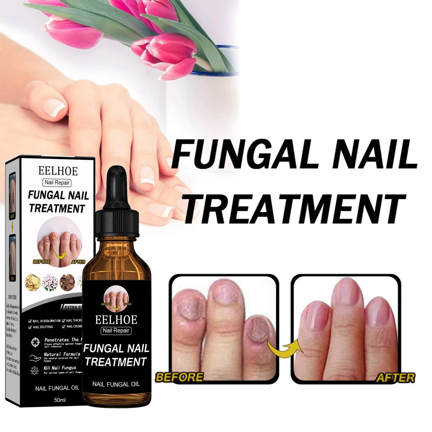 Solution de soin des ongles nourrissante pour des ongles sains et beaux