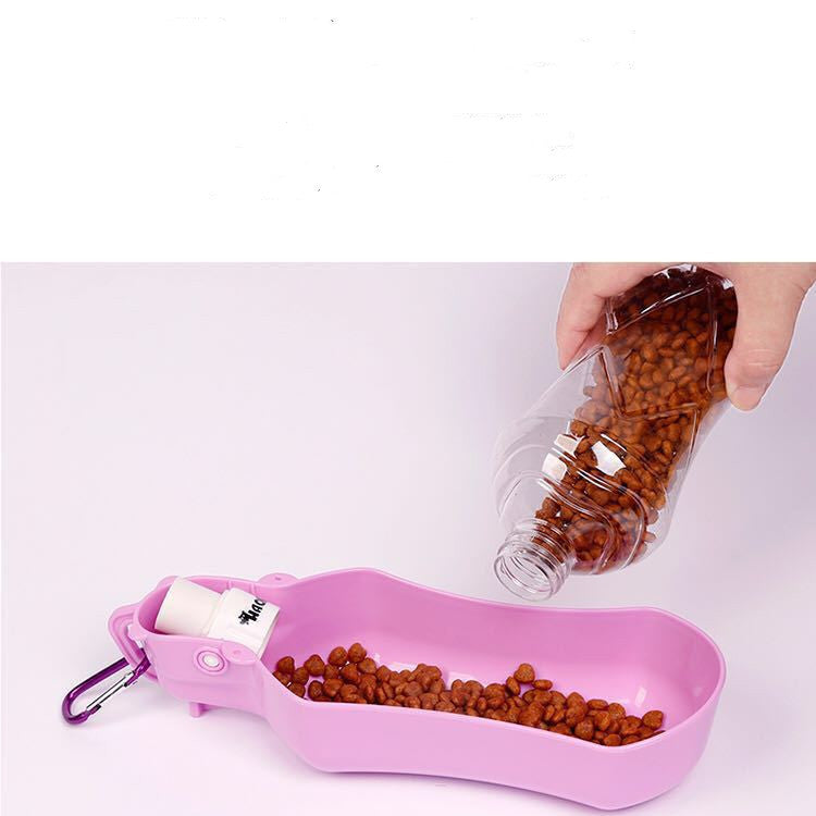 Bouteille d'eau portable pour chiens en extérieur