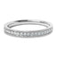 Bague de mariage en or jaune 14K avec diamants ronds de 1/4 cttw - Taille 6.5