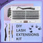 Kit de faux cils DIY Natural Look 120 Clusters