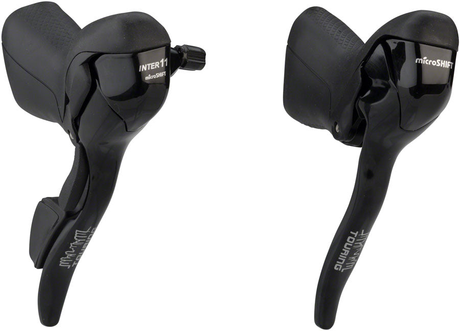 microSHIFT Internal Gear Drop Bar Shifter Set - Shimano Alfine 11 Compatible