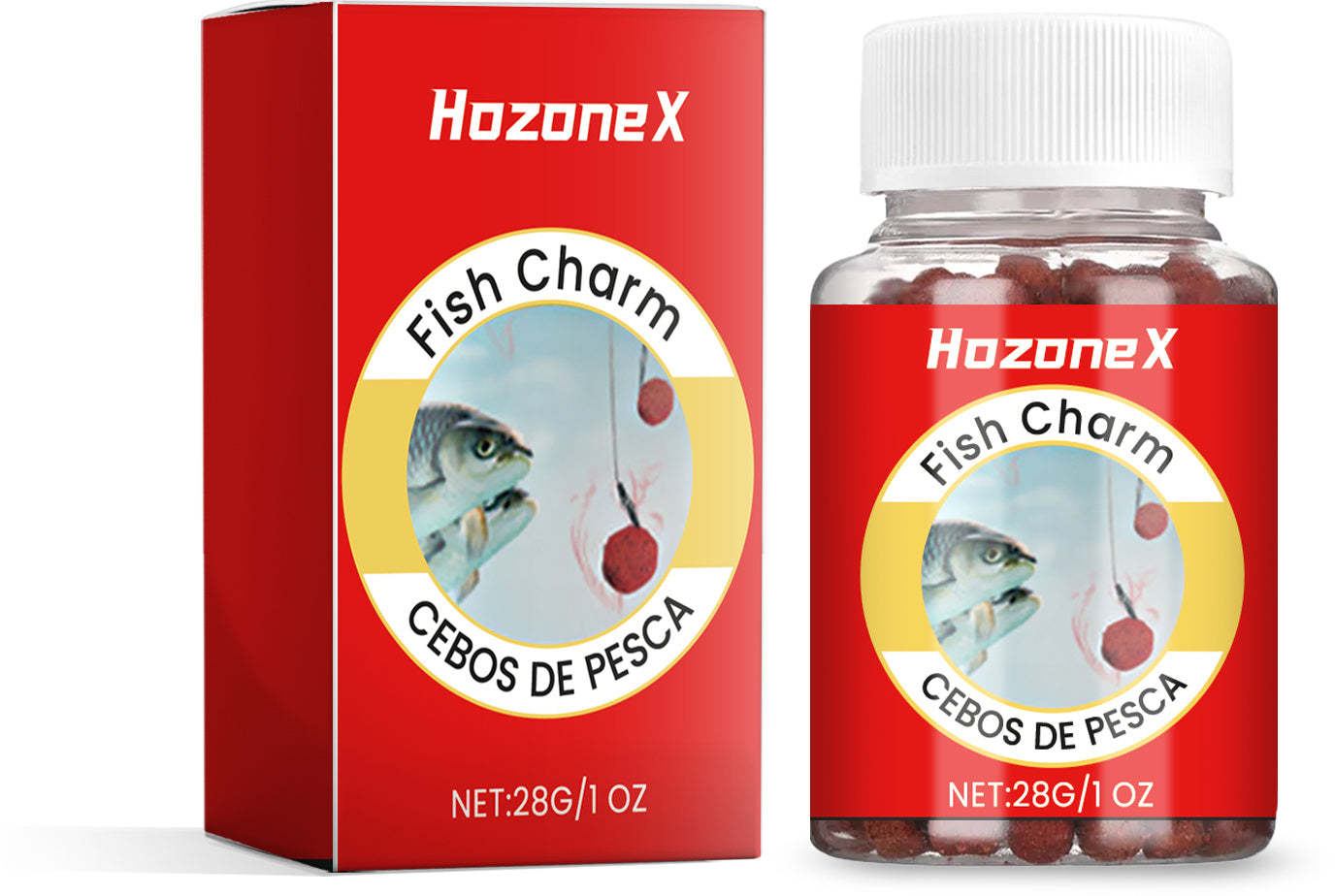 Contenedor de Cebo de Pesca Premium