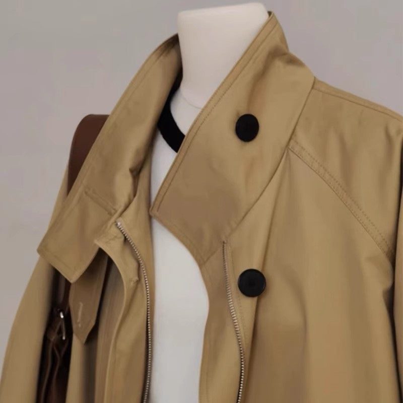 Manteau printanier chic inspiré de la Corée et du Japon pour les petites