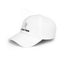 Casquette en coton à profil bas avec art linéaire de chat "Pas une personne sociable"
