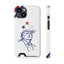 Minimal Line Portrait Samsung Case — Say Less Edition