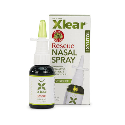 Xlear Rescue Nasal Spray 45ml - Natural Relief
