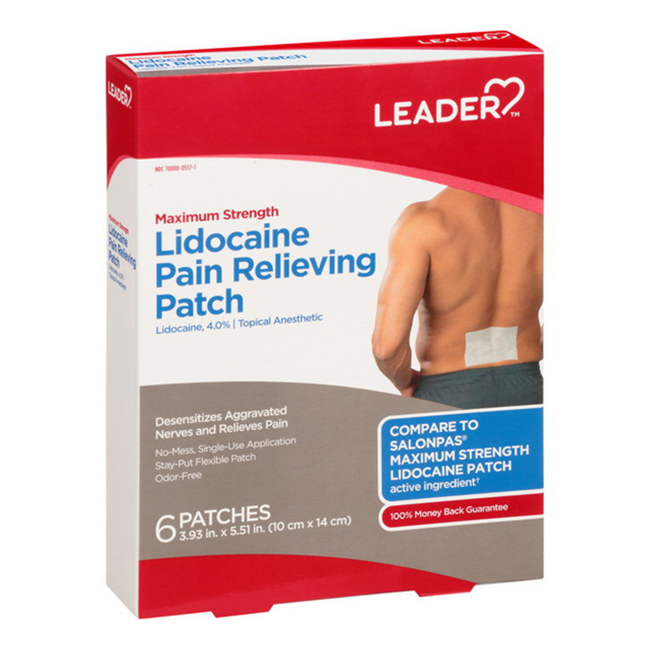Leader™ Maximum Strength Pain Relief Patch