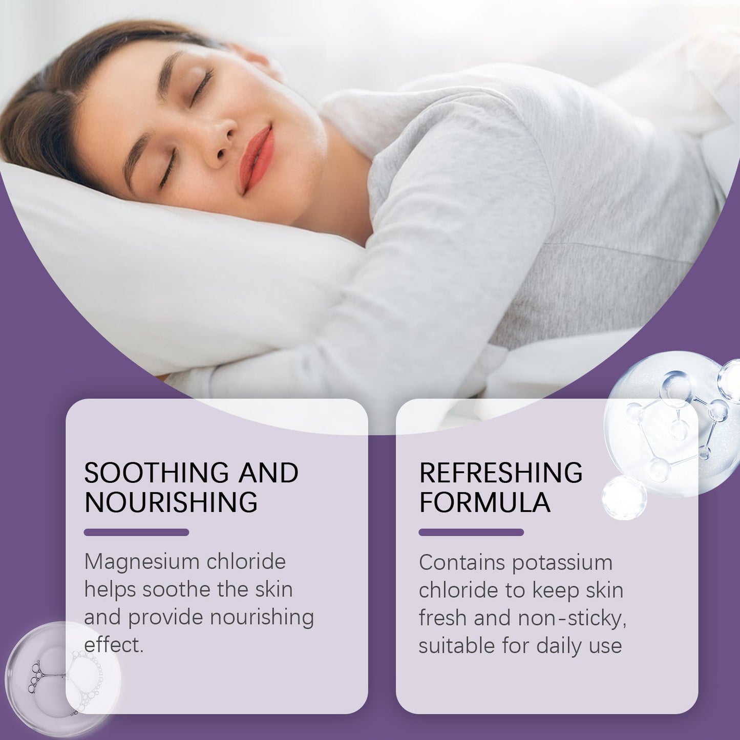 Body Care Oil Body Skin Moisturizing And Hydrating Nightly Pillow Sleep Spray - Korvel