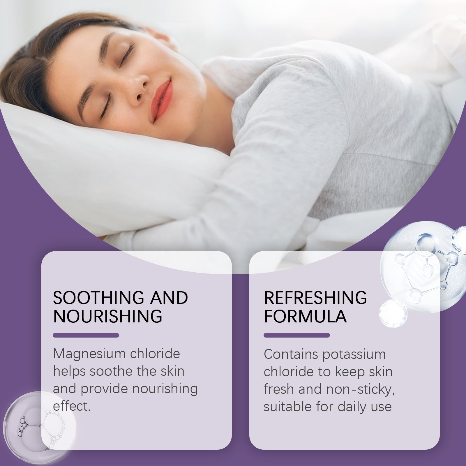 Body Care Oil Body Skin Moisturizing And Hydrating Nightly Pillow Sleep Spray - Korvel