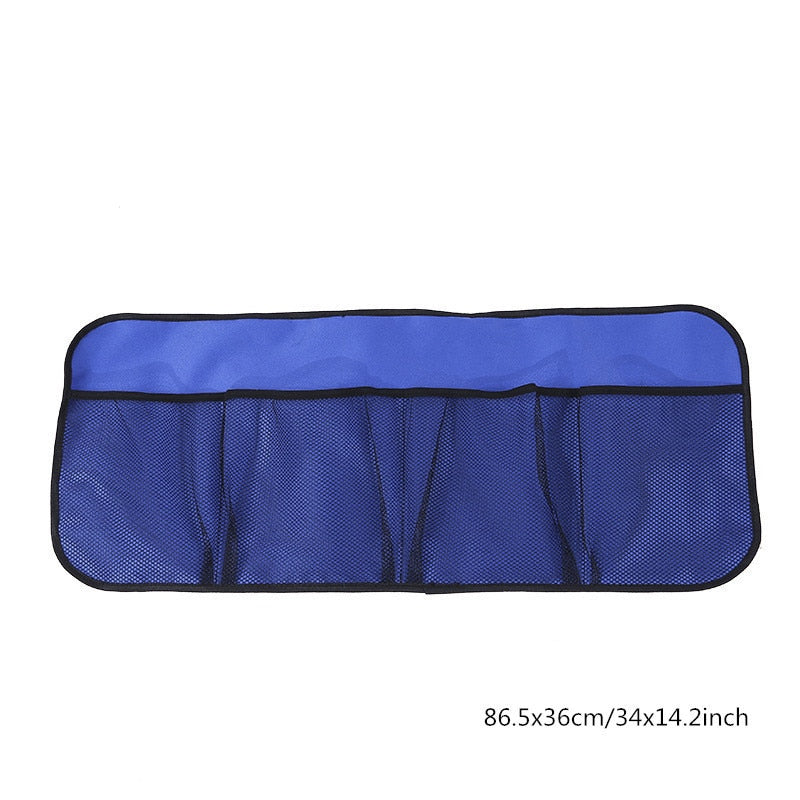 Premium Car Rear Seat Back Storage Bag Organizer