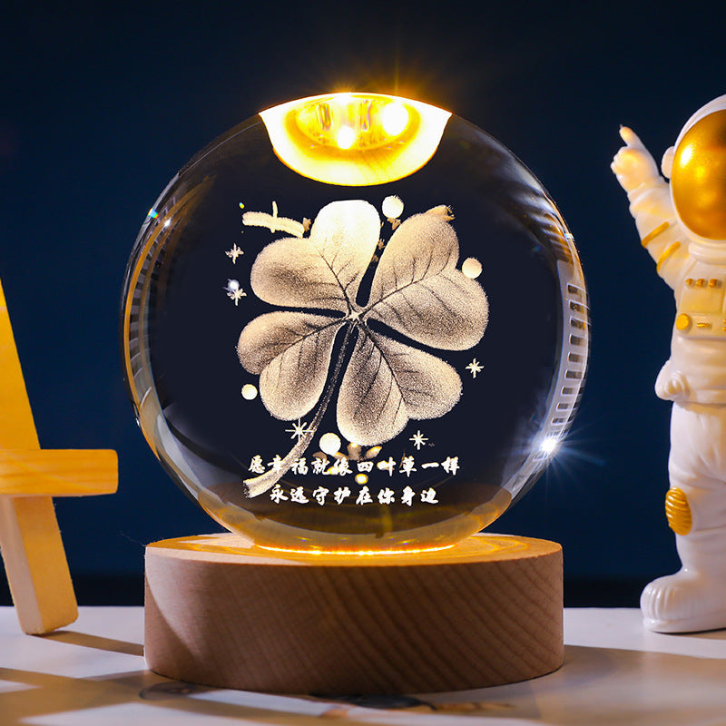 Starry Sky 3D Micro Landscape Crystal Ball Ornament
