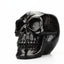 Soporte para bolígrafos con diseño de calavera negra