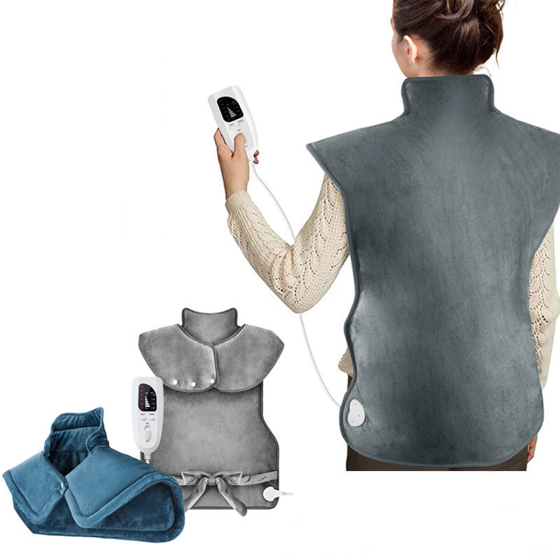Manta Caliente de Compresas para Fisioterapia de Invierno para Hombros y Cuello
