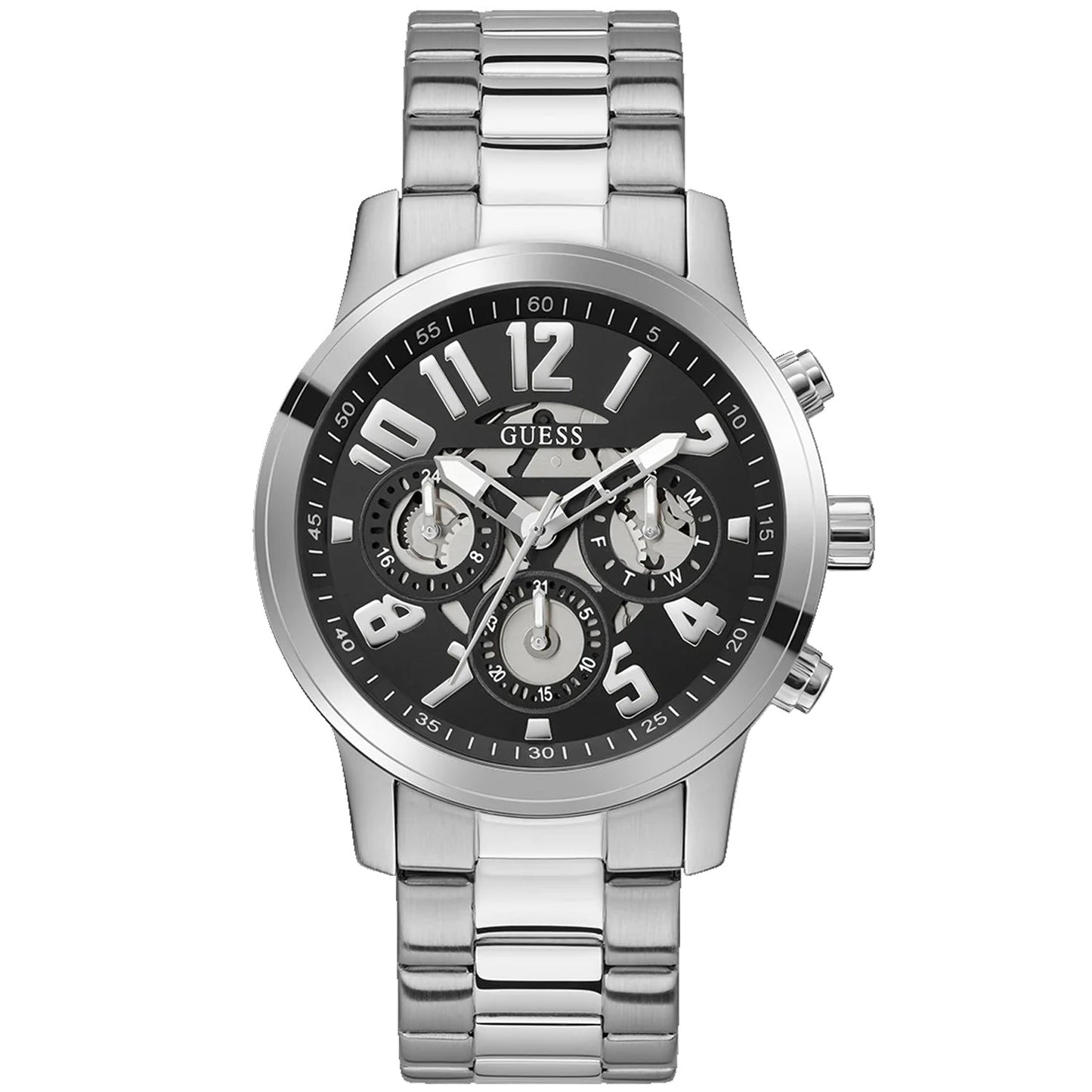Montre Parker pour homme Guess - Design en acier inoxydable premium