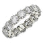 Bague Eternité en Diamant Lab Grown Taille Ronde en Or Blanc 14k