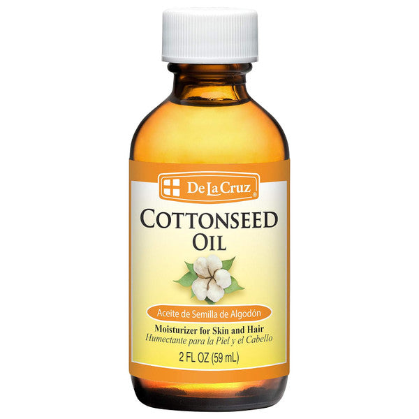 Huile de coton De La Cruz - 3 bouteilles, 2 FL. OZ. chacune