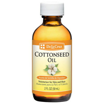 Huile de coton De La Cruz - 3 bouteilles, 2 FL. OZ. chacune