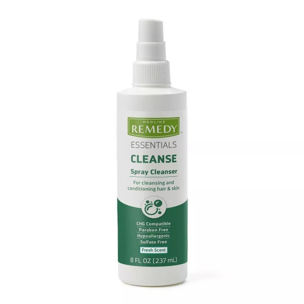Spray de lavage périnéal sans rinçage Medline - 8 oz fl