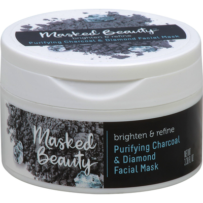 Masked Beauty Facial Mask with Charcoal & Diamond Powder