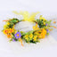 Flower garland scenic spot birthday wedding best friend bridesmaid headband small chrysanthemum flower wreath headwear - Korvel