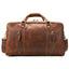 Sac de voyage rétro en cuir véritable premium pour hommes