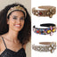 Fashionable retro wide edge sponge compression headband - Korvel