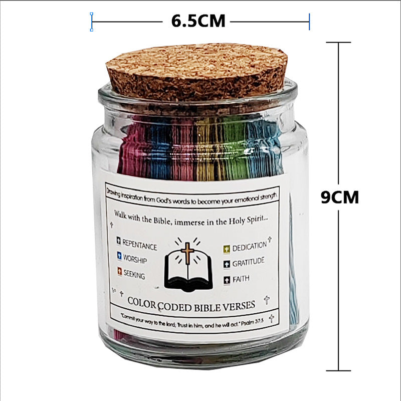 Bible Verses in a Jar - Inspirational Christian Gifts