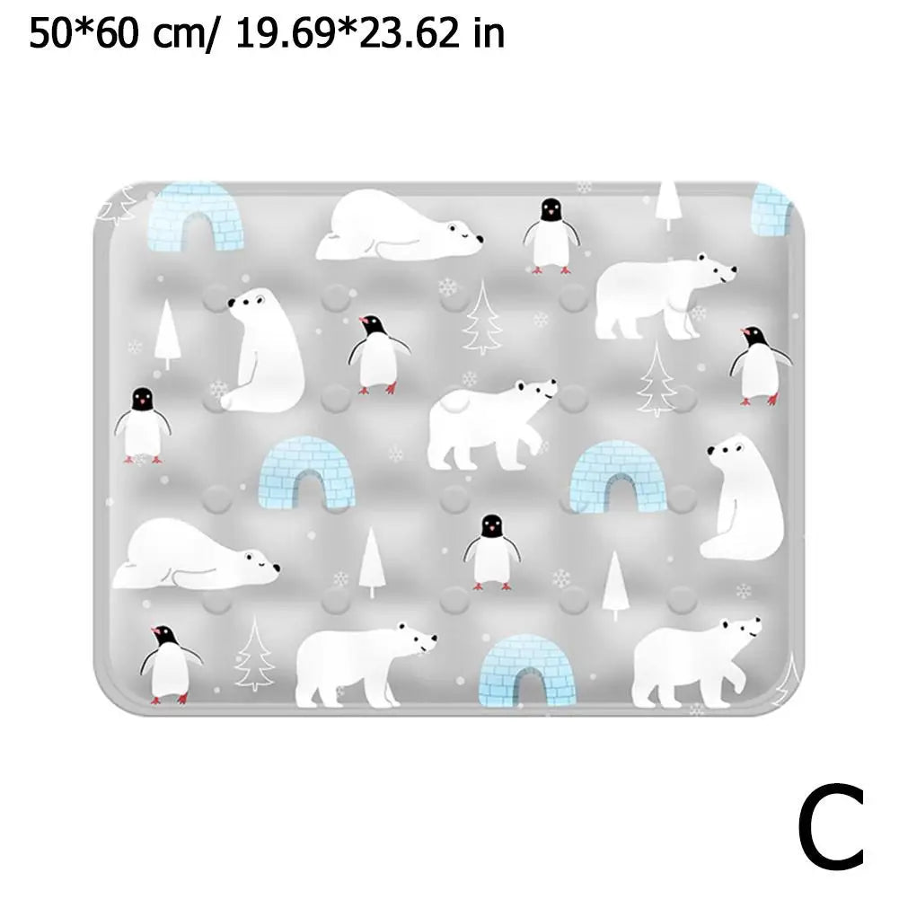 Tapis de refroidissement premium pour animaux - Confortable et élégant
