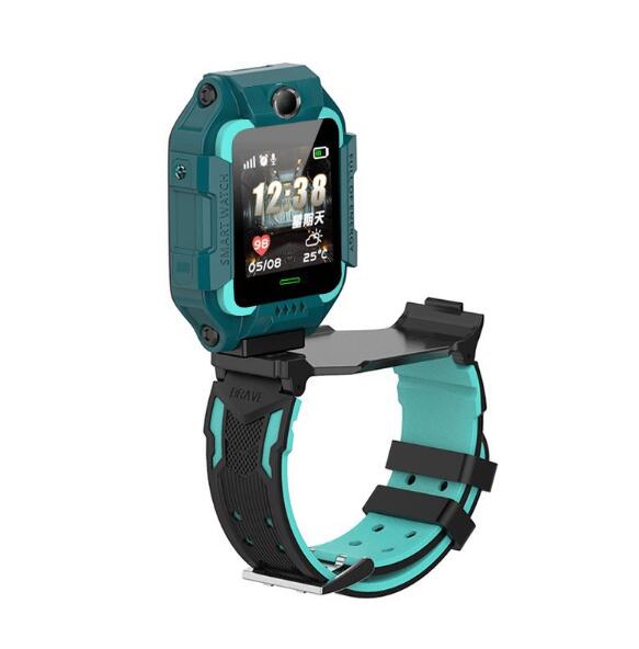 Q19 Dual Cameras Flip design waterproof Kids Smart Watch LBS Positioning SOS Mobile Phone Watch - Korvel