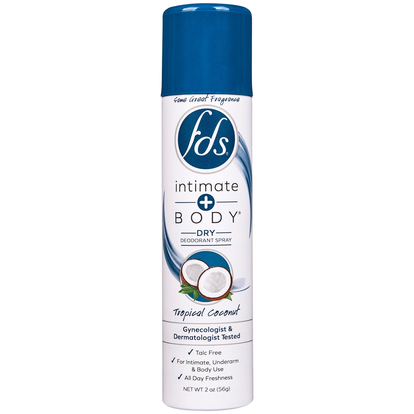 FDS Mist Spray Corporel Intime, Noix de Coco - 2 Onces
