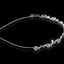 Plum blossom rhinestone bridal headband hair ornament headdress - Korvel