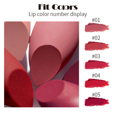 Fit Colors Mini Capsule Matte Lipstick Matte Velvet Does Not Fade Portable Mini Lipstick - Korvel