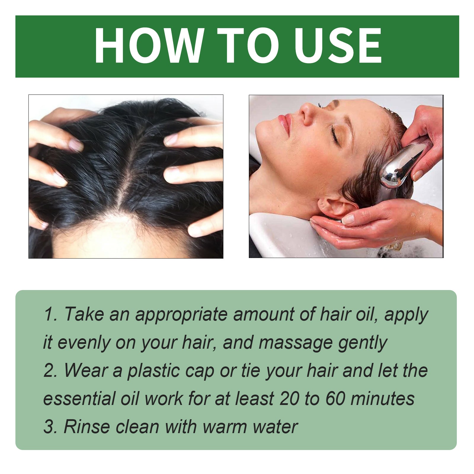Castor Oil, Nourish And Repair Damaged Hair Dry Strength Solid Hair Smooth Hair Oil - Korvel