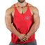 Sportswear vest men's round neck men's cotton vest loose shoulder sleeveless basketball suit - Korvel