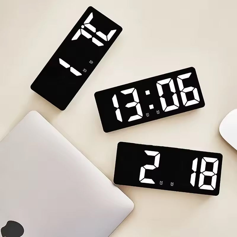 Multifunctional LED Digital Alarm Clock with Nightlight